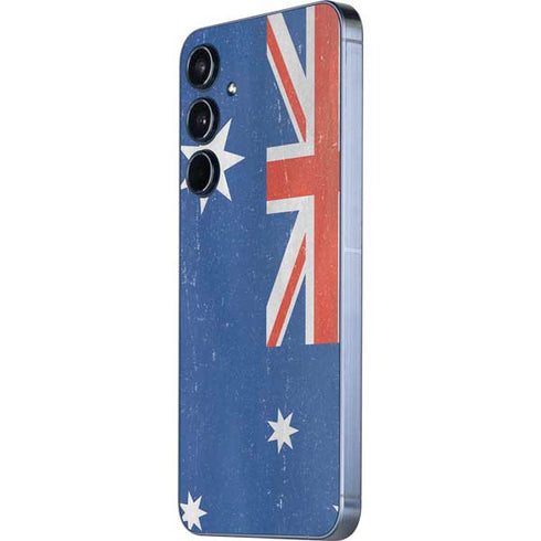 Australia Flag Distressed Galaxy A35 5G Skin